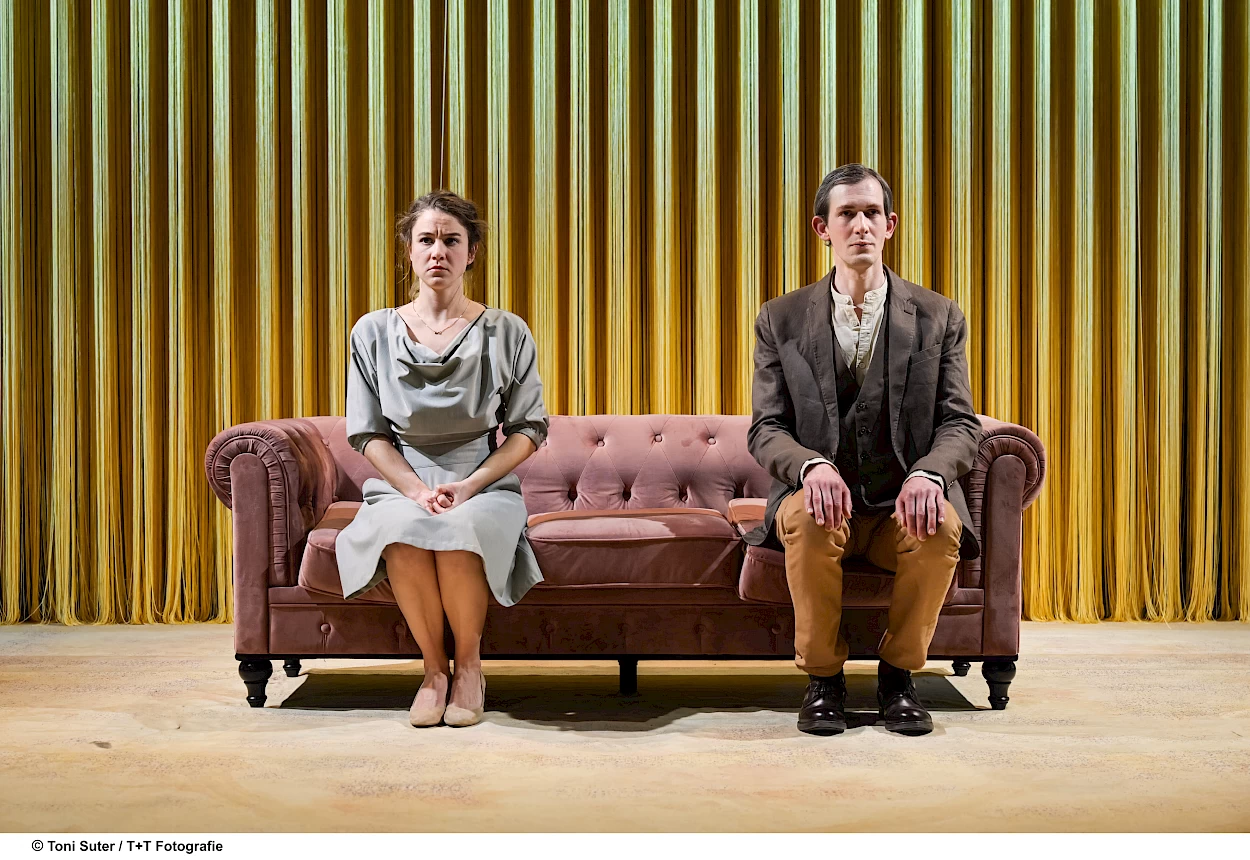 Die Erbschaft, Theater Kanton Zürich, Jonas Gygax, Mia Lüscher  | Foto: T + T Fotografie, Tanja Dorendorf